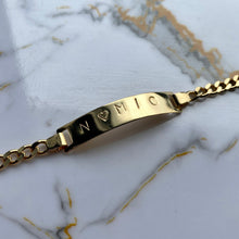 Load image into Gallery viewer, Adult Cuban Tag Bracelet