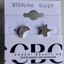 Load image into Gallery viewer, Moon Shine studs