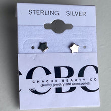 Load image into Gallery viewer, Solid Silver Star