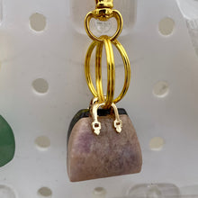 Load image into Gallery viewer, Stone Purse Keychain
