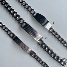 Load image into Gallery viewer, Tag Curb Chain bracelet
